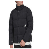 Adidas Men's Black Puff Jacket New Quilted Winter Coat, Warm Outerwear