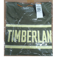 Timberland Men's Green Logo Tee Shirt