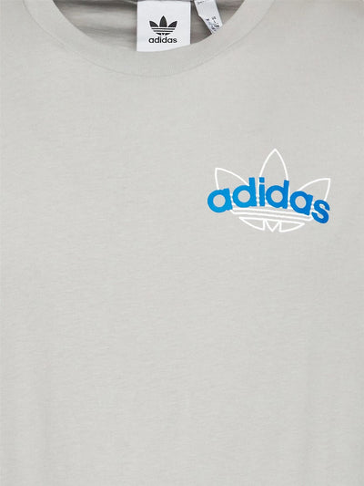 Adidas OG Athl Club Tee Grey Men's T-Shirt, Casual Sportswear