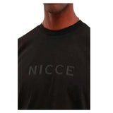 Nicce Compact Tee Black - Premium Cotton Short Sleeve T-Shirt for Men