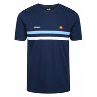 Ellesse Banlo Tee Navy Men's T-Shirt Casual Crew Neck Short Sleeve Top