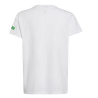 Adidas Youth AR MMK Tee White Kids Athletic T-Shirt Crewneck Short Sleeve