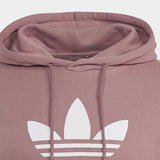 Adidas Hoodie Originals Mens Pale Burgundy Gym Hoodie Sports Pullover