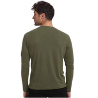 jack & jones men's jwhalfie 3 pack long sleeve tee olive/grey