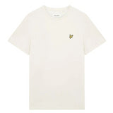 Lyle & Scott Men's Tee Light Cream Marl Crew Neck T-Shirt