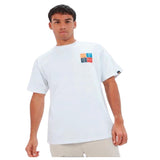 Ellesse Rolletto Tee White Athletic Fitness Crew Neck Sports T-Shirt