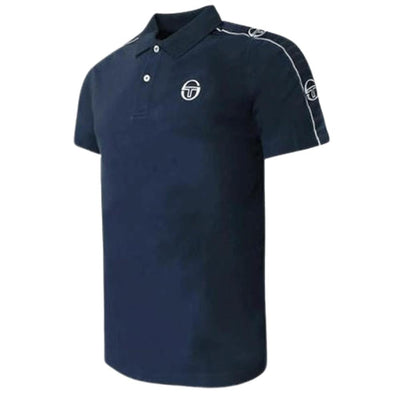 Sergio Tacchini mens tee black/white sportswear t-shirt