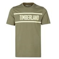 Timberland Men's Green Logo Tee Shirt