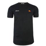 ELLESSE Fede Tee Black Stylish Men's Cotton Short Sleeve Casual T-Shirt