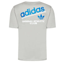 Adidas OG Athl Club Tee Grey Men's T-Shirt, Casual Sportswear