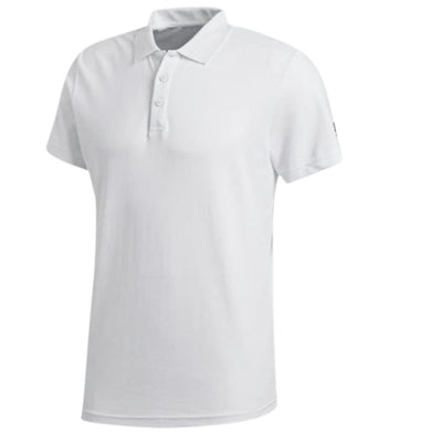 Adidas Men's  Polo White Shirt -Short Sleeve Sportswear