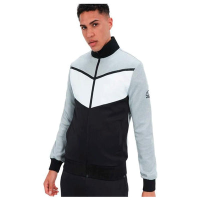 Ellesse Forma Tracktop Grey Marl Men's Casual Zip-Up Jacket Sportswear Top