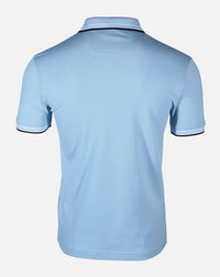 Boss Paddy Tipped  Natural Light Blue  Polo T-Shirt