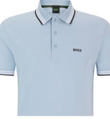 Boss Paddy Tipped  Natural Light Blue  Polo T-Shirt