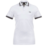 Hugo BOSS Paddy  White  Polo Shirt