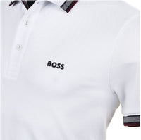 Hugo BOSS Paddy  White  Polo Shirt