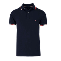 TOMMY HILFIGER CORE TIPPED POLO DESERT SKY