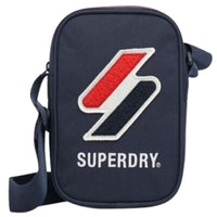 Superdry Small Messenger Bag Small Pouch Bag Deep Navy
