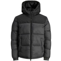 Jack Jones Puffer Jacket Mens Hooded Coat Hoody Jackets Size M