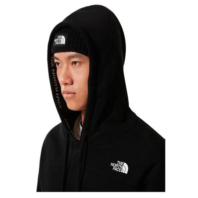 The North Face Zumu Fleece Men's Hoodie Black - Warm Casual Pullover