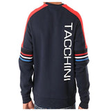 Sergio Tacchini Men's Sweatshirt Navy/White Sweat Top Jumper