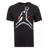 Nike Air Jordan Large Logo Tee Black Men’s Casual T-Shirt