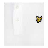 Lyle & Scott men's plain polo white t-shirt crew neck