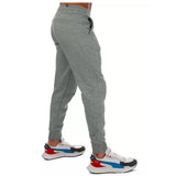 PUMA Grey Joggers Men’s Casual Athletic Sweatpants Comfortable Fit Drawstring Waist