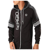 Sergio Tacchini Men's Darwin Sweater Black/Ebony Crewneck Jumper