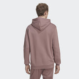 Adidas Hoodie Originals Mens Pale Burgundy Gym Hoodie Sports Pullover