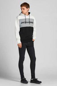 JACK & JONES JJELOGO BLOCKING HOODIE  Logo Hoodie