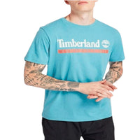 Timberland Men's SS Estab 1973 Tee Adriatic Blue T-Shirt