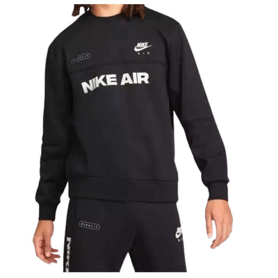 Nike Air Crew Suit Black-White - Stylish Sportswear Set for Training and Casual Wear