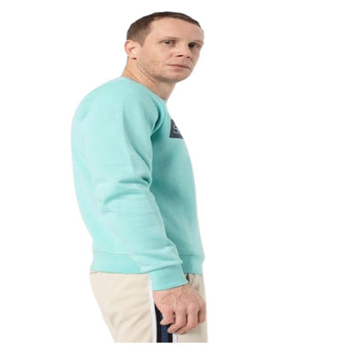 Sergio Tacchini Men's  Aqua/Navy Lightweight Sweater Top