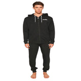 ELLESSE Bevilo Hoody and Jog Set Black Stylish Men's Loungewear Hoodie & Bottoms