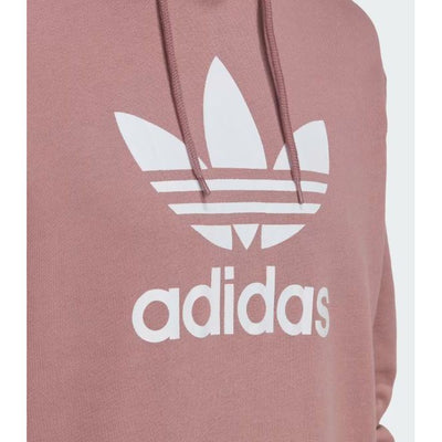 Adidas Hoodie Originals Mens Pale Burgundy Gym Hoodie Sports Pullover