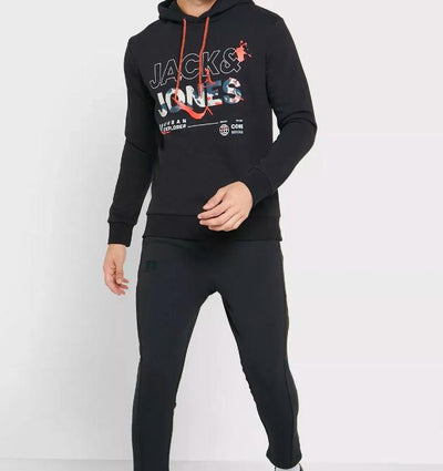 JACK & JONES  Regular Fit Men's Casual Pullover Hoodie