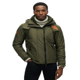 Superdry Hooded MTN Windbreaker Khaki Lightweight Outdoor Jacket