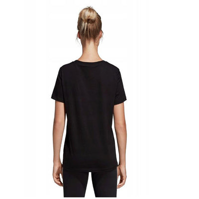 Adidas Women's Lin Slim Tee Black, Casual T-Shirt