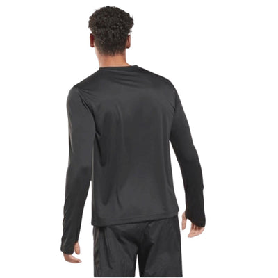 Adidas Train LS Tech T Black Long Sleeve Athletic Shirt