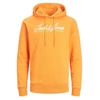 jack & jones jwhtons sweat hoodie sun orange men's pullover