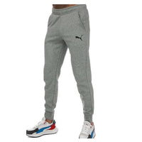 PUMA Grey Joggers Men’s Casual Athletic Sweatpants Comfortable Fit Drawstring Waist