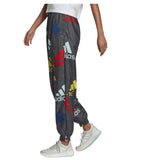 Adidas AOP Multi Color Logo Grey MEN'S & Women's Athletic Workout Pants