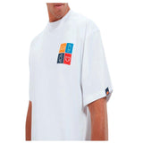 Ellesse Rolletto Tee White Athletic Fitness Crew Neck Sports T-Shirt