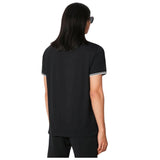 Fred Perry Men's Twin Tipped Tee Black Cotton T-Shirt - Iconic Casual Style