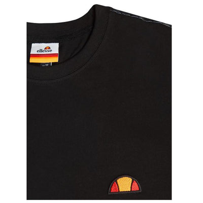 ELLESSE Fede Tee Black Stylish Men's Cotton Short Sleeve Casual T-Shirt