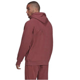 Adidas BLD FT OH Hoodie Burgundy Men’s Pullover Sweatshirt Casual