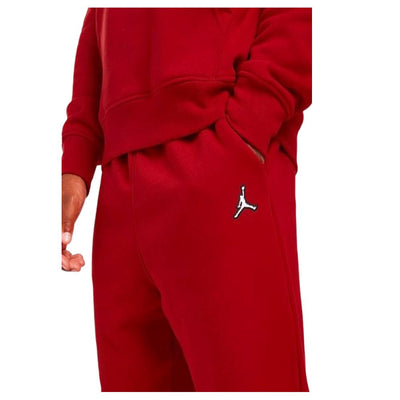 Nike Jordan FZ Hood Suit Red - Athletic Sweatshirt and Joggers with Side Pockets