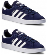 Adidas Originals Trainers Campus Junior Navy Trainers Lace Up Sneakers