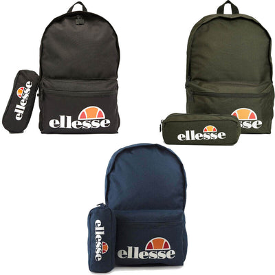 Ellesse Kids Boys Girls School Backpack Pencil Case Regent Bag Small Bags New